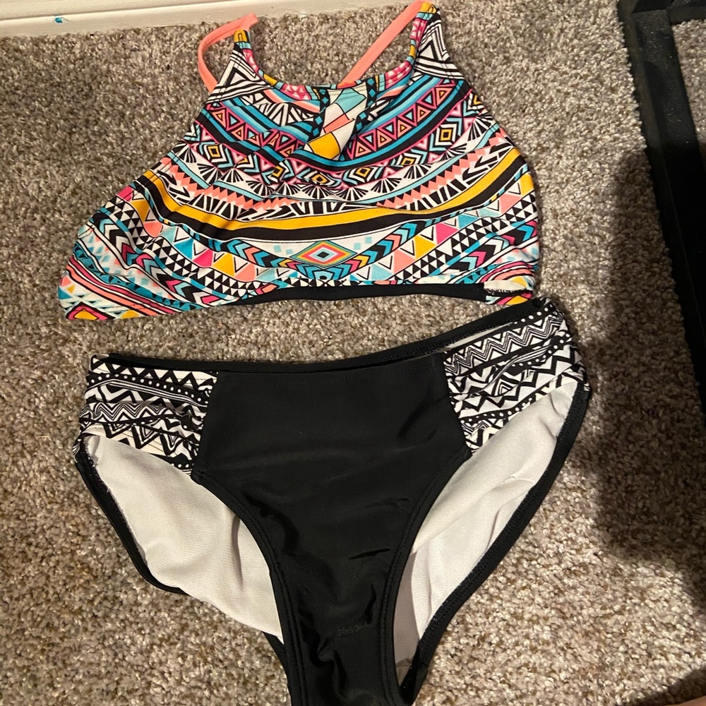 Target kids colorful swimsuit!